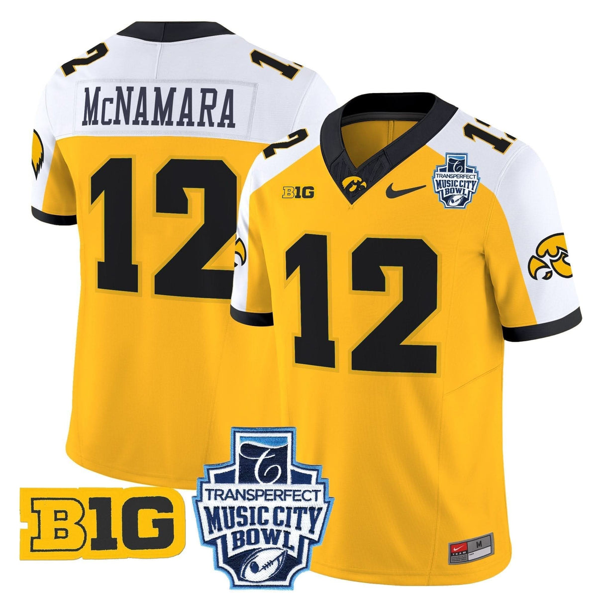 Iowa Hawkeyes 2024 Music City Bowl Vapor Limited Jersey