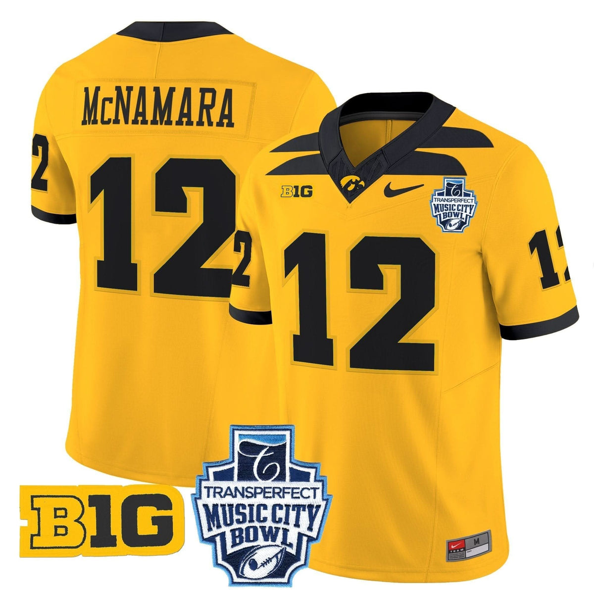 Iowa Hawkeyes 2024 Music City Bowl Vapor Limited Jersey