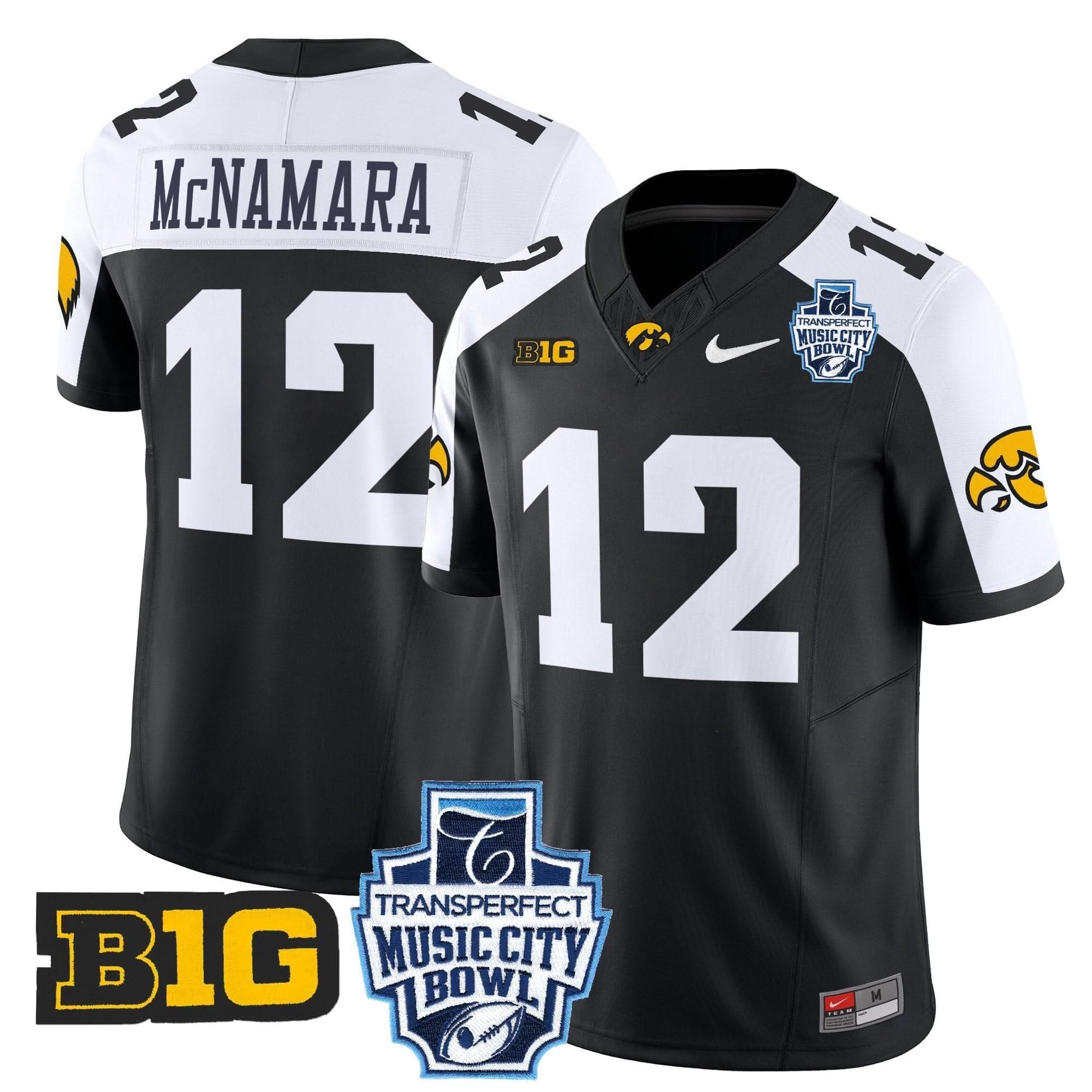 Iowa Hawkeyes 2024 Music City Bowl Vapor Limited Jersey