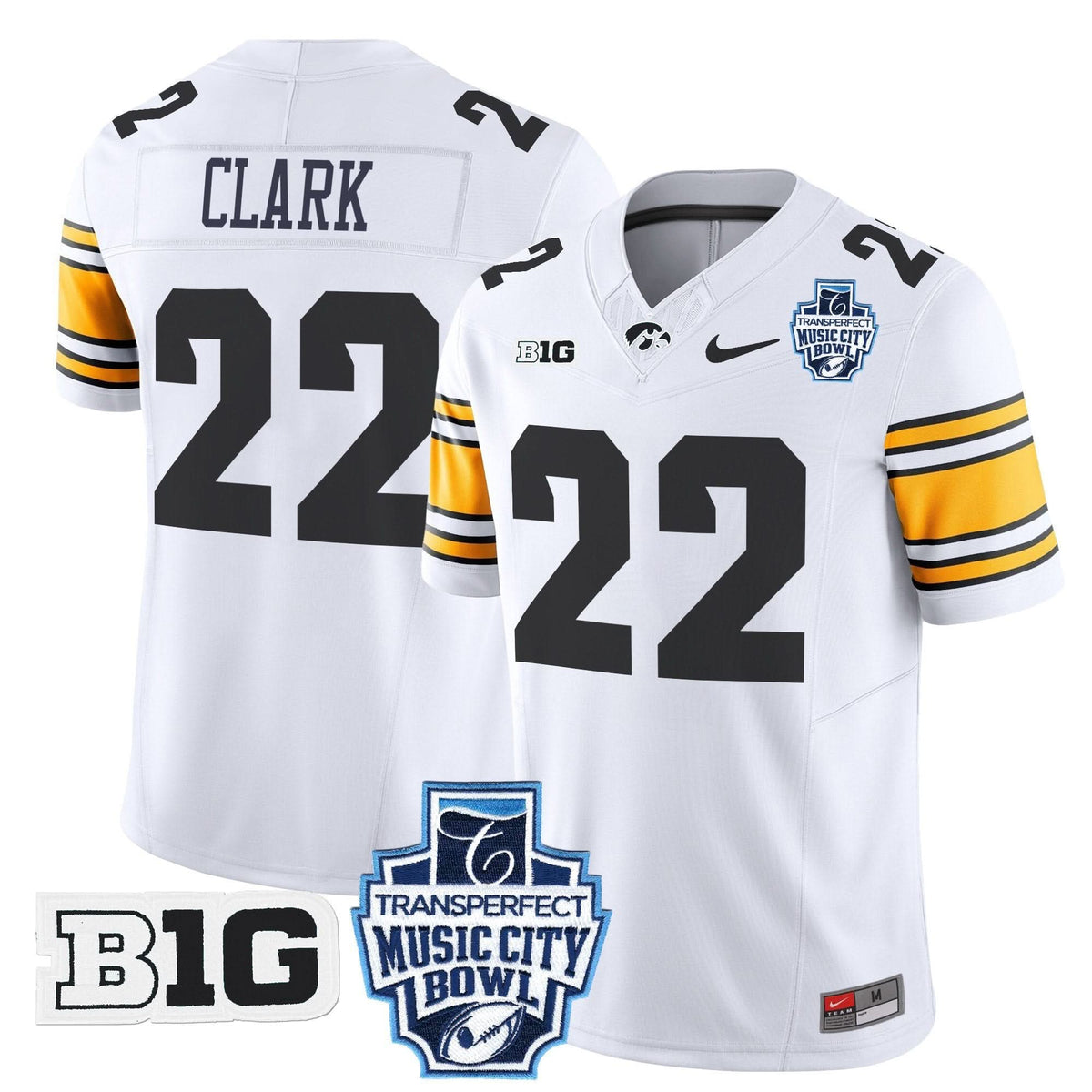 Iowa Hawkeyes 2024 Music City Bowl Vapor Limited Jersey
