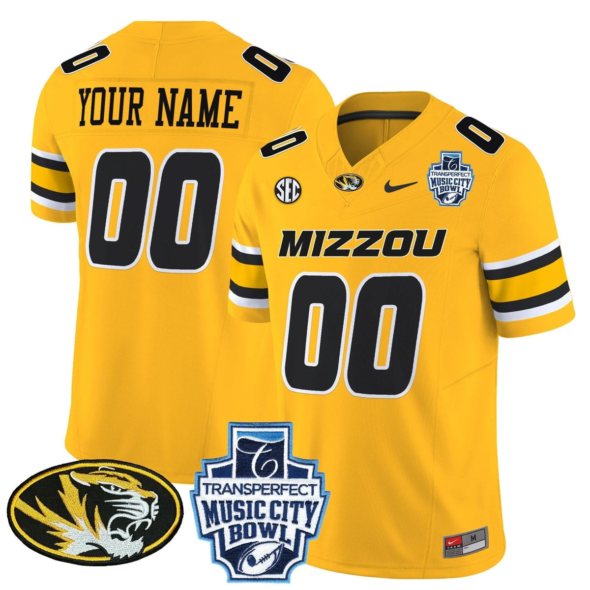 MT 2024 Music City Bowl Vapor Limited Custom Jersey