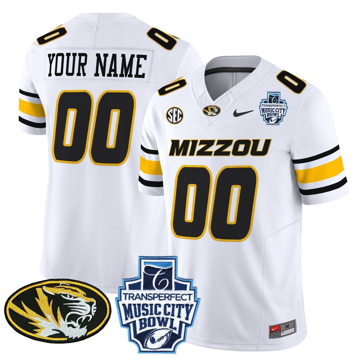 MT 2024 Music City Bowl Vapor Limited Custom Jersey