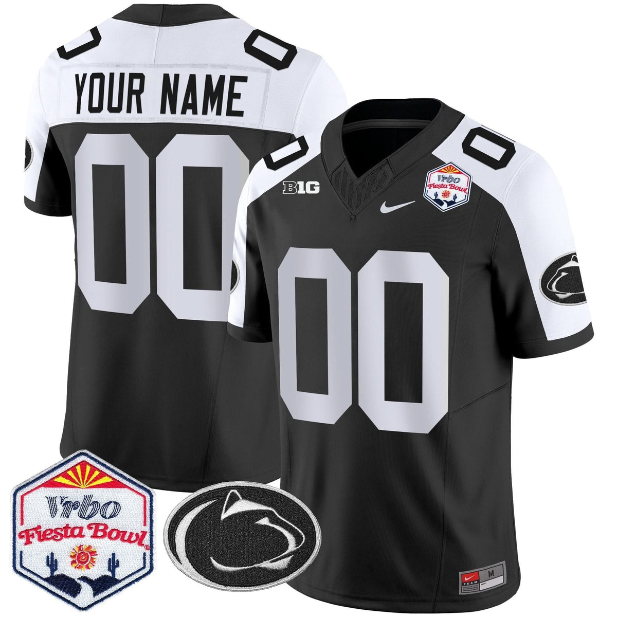 PSU 2024 The Fiesta Bowl Patch Vapor Limited Custom Jersey