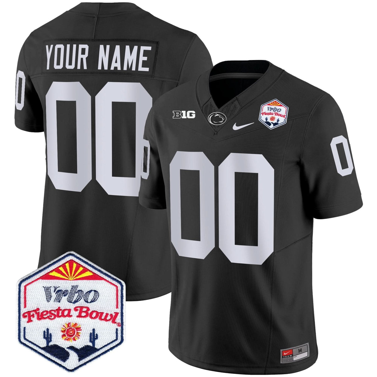 PSU 2024 The Fiesta Bowl Patch Vapor Limited Custom Jersey