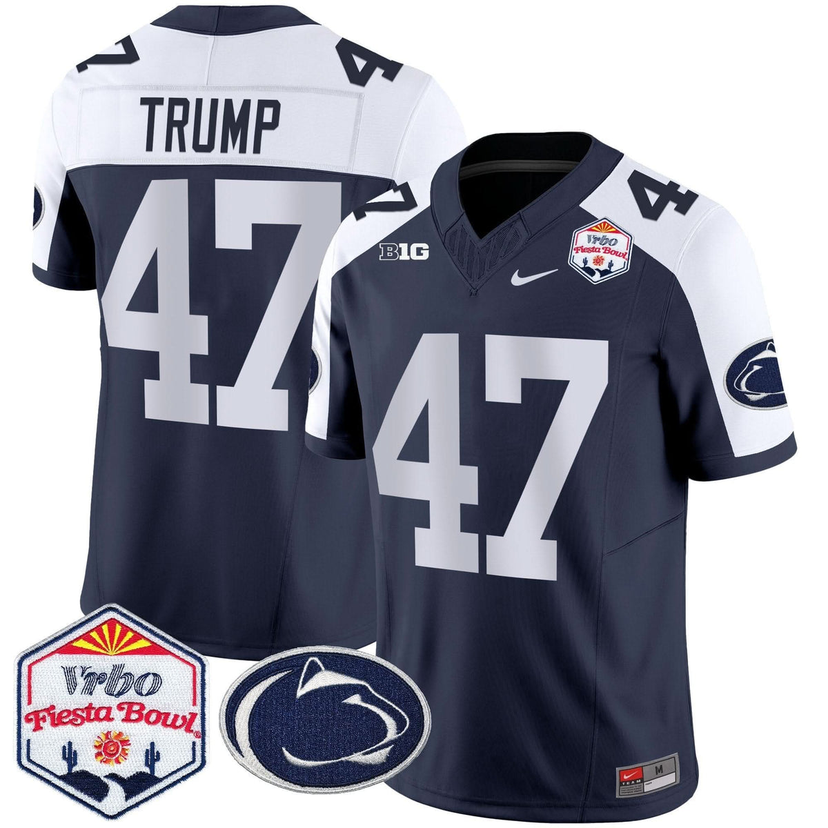 PSU 2024 The Fiesta Bowl Patch Vapor Limited Jersey