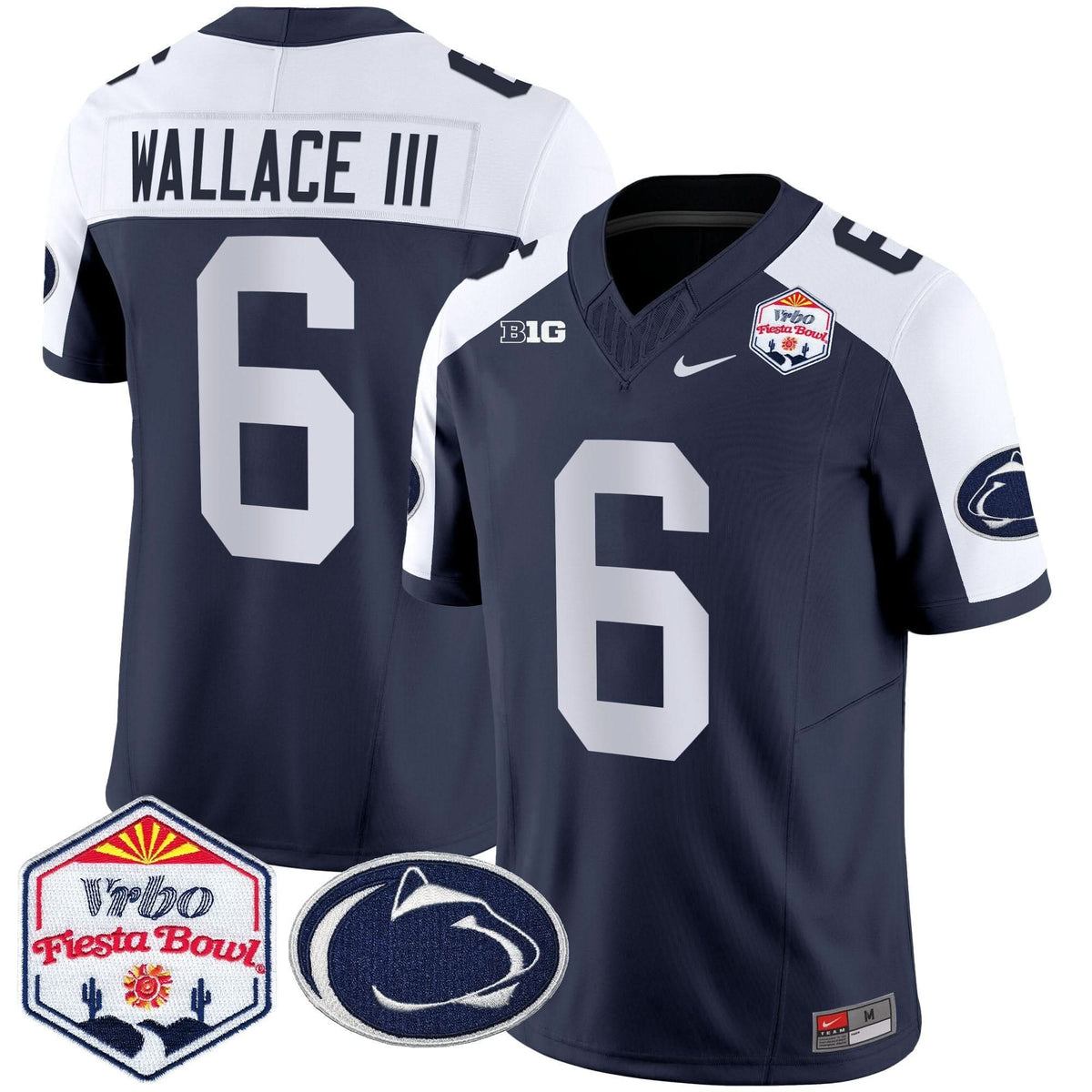 PSU 2024 The Fiesta Bowl Patch Vapor Limited Jersey