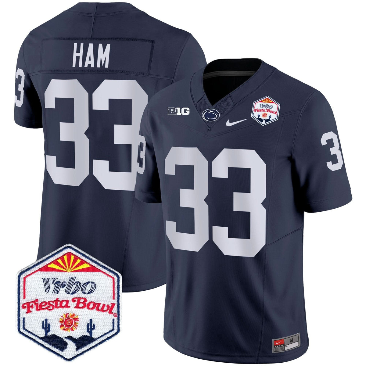 PSU 2024 The Fiesta Bowl Patch Vapor Limited Jersey
