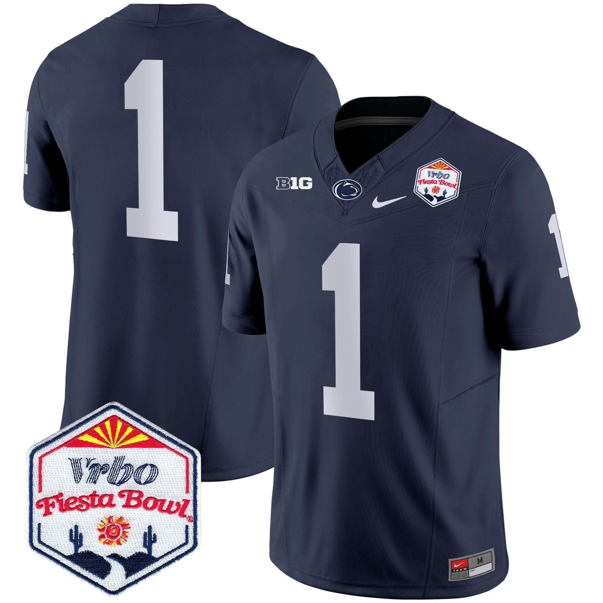 PSU 2024 The Fiesta Bowl Patch Vapor Limited Jersey