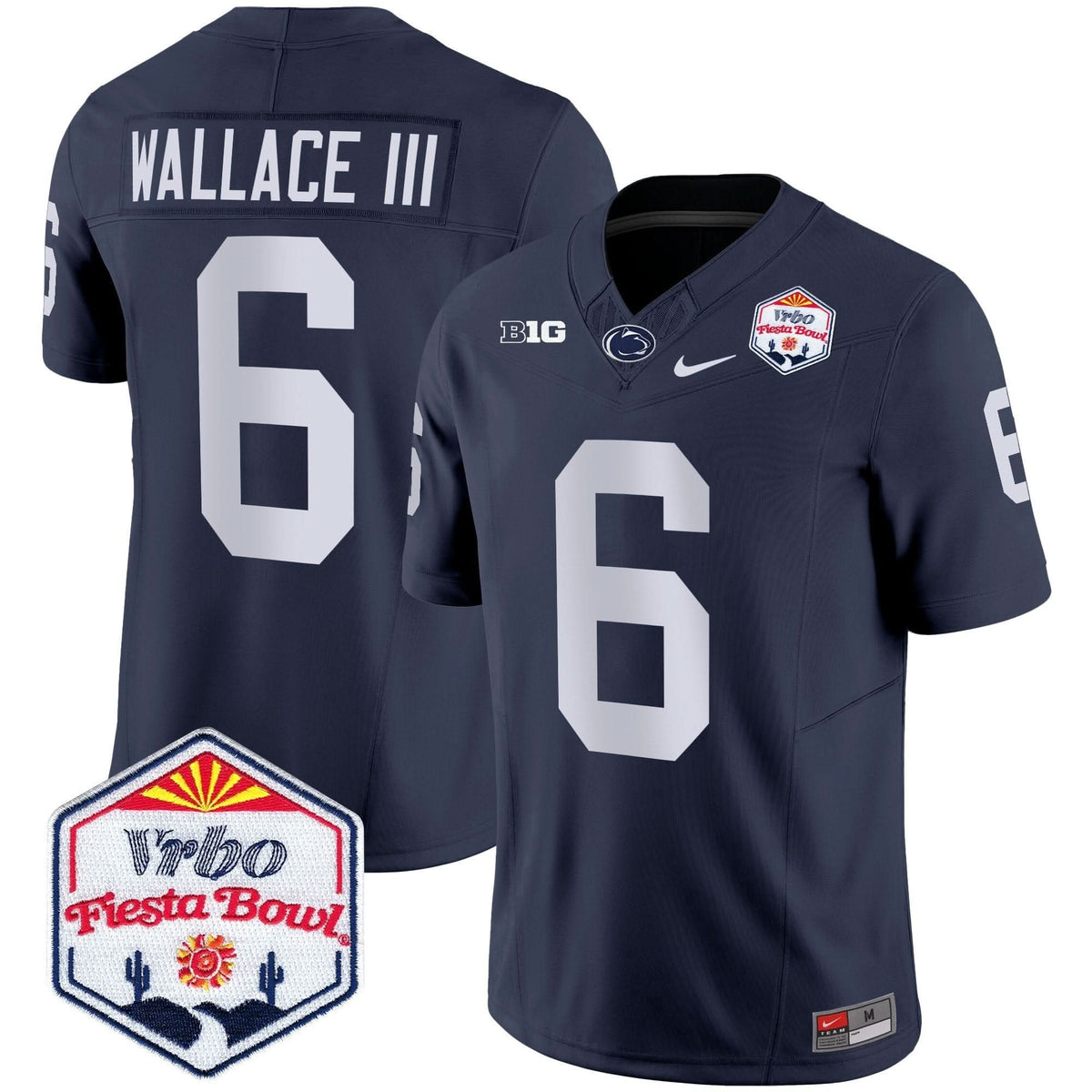 PSU 2024 The Fiesta Bowl Patch Vapor Limited Jersey