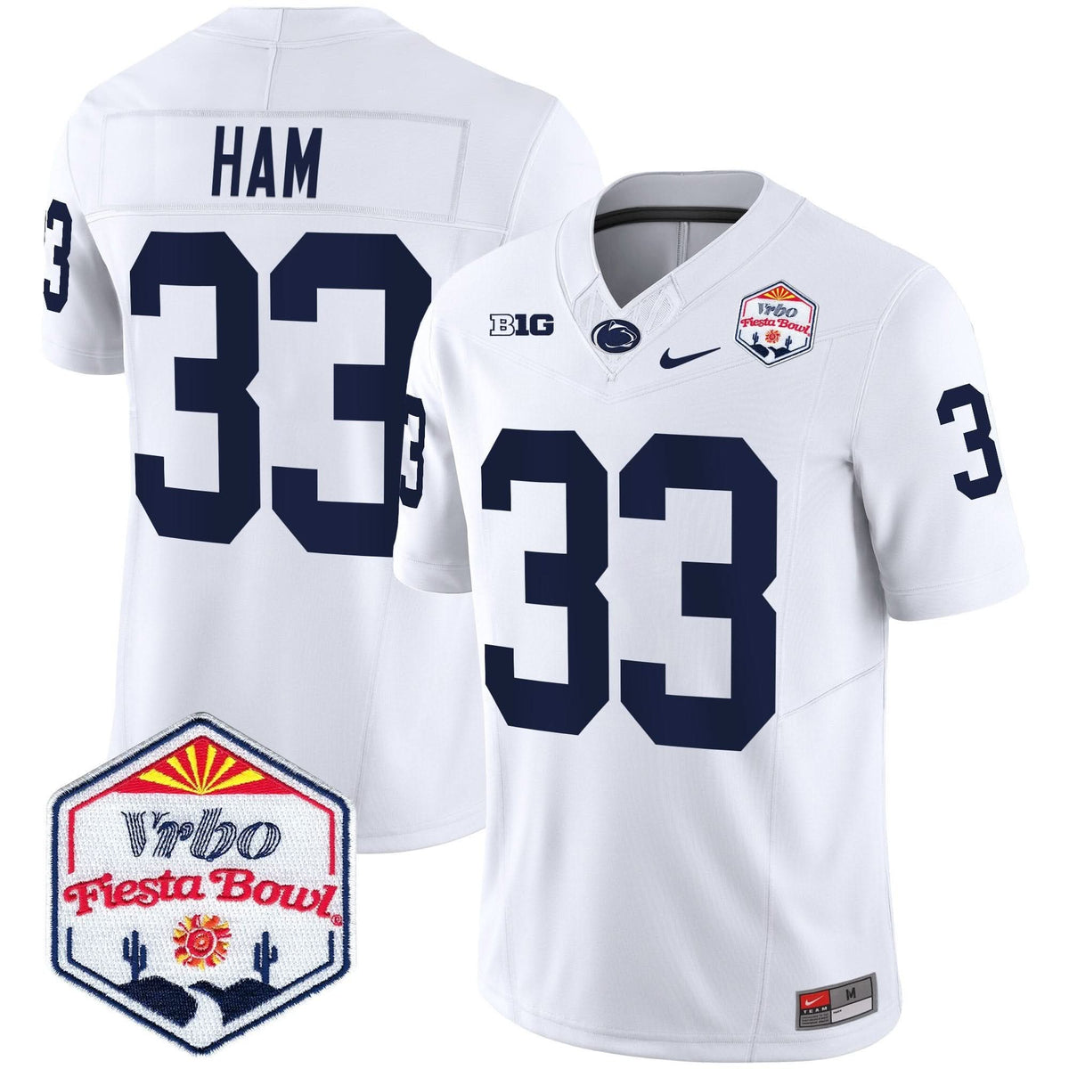 PSU 2024 The Fiesta Bowl Patch Vapor Limited Jersey