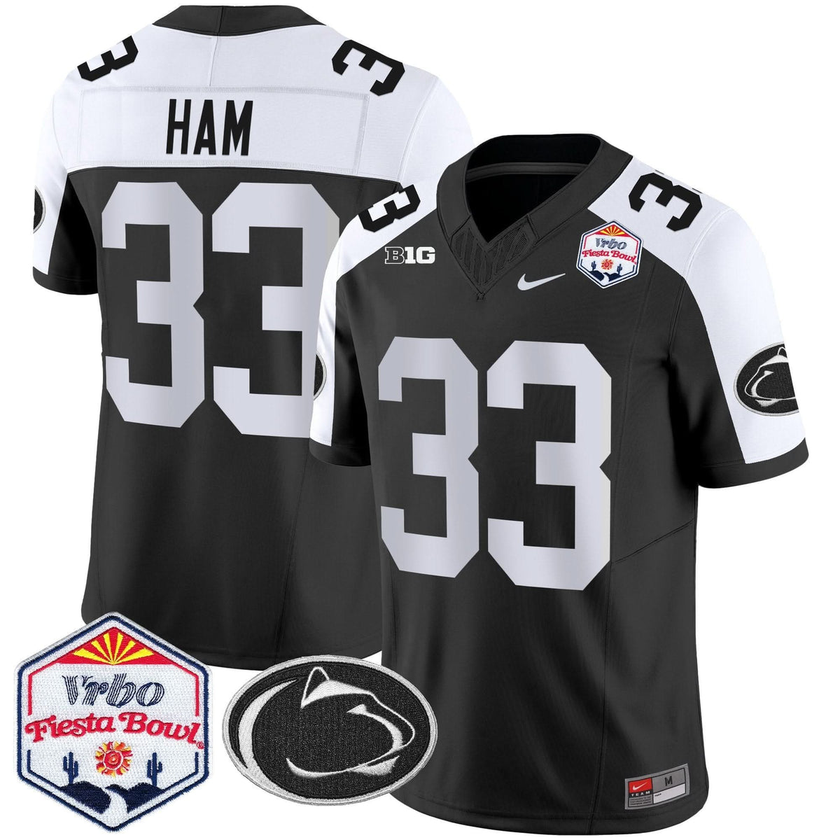 PSU 2024 The Fiesta Bowl Patch Vapor Limited Jersey