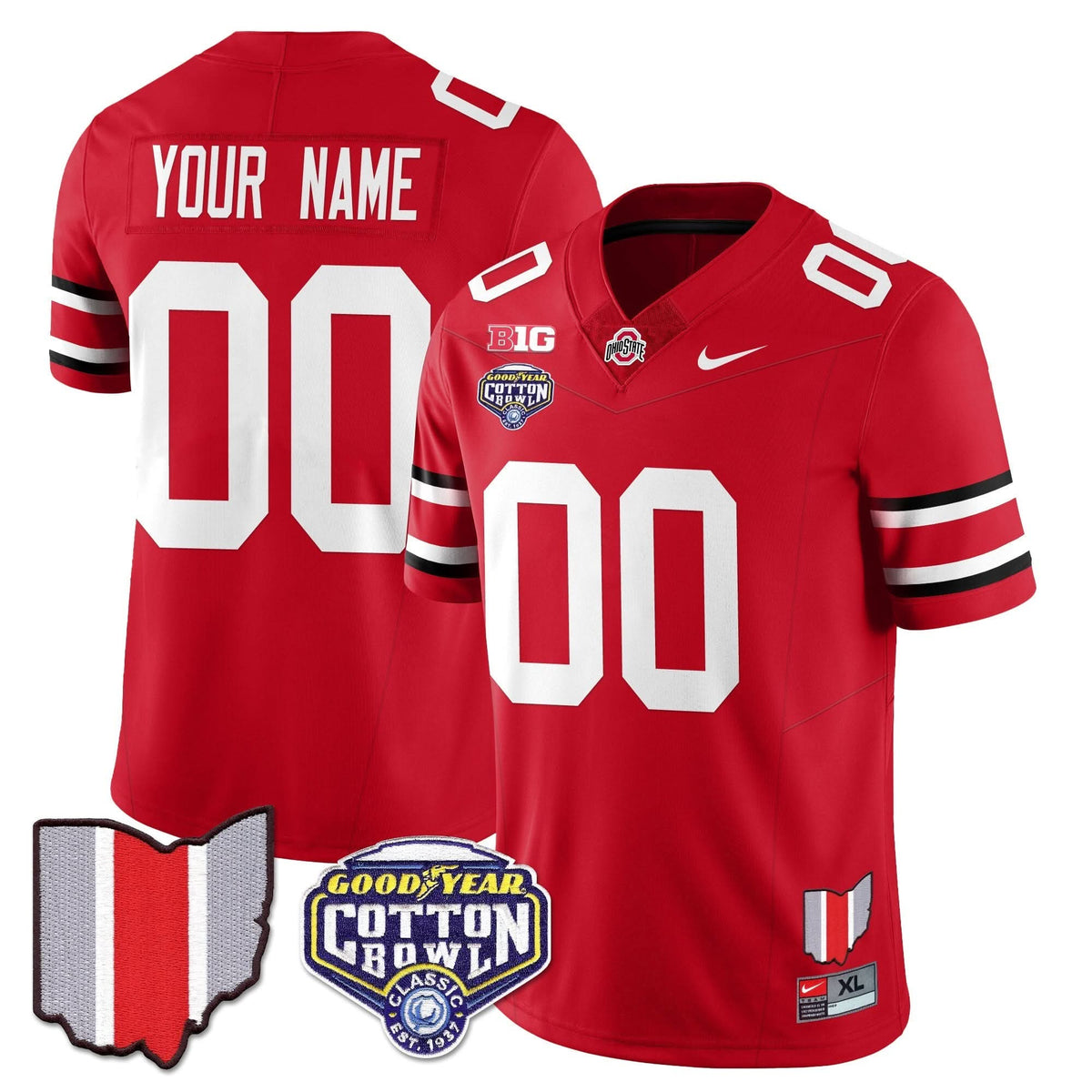 Custom Gender/Name OSB 2024 Cotton Bowl Classic Jersey