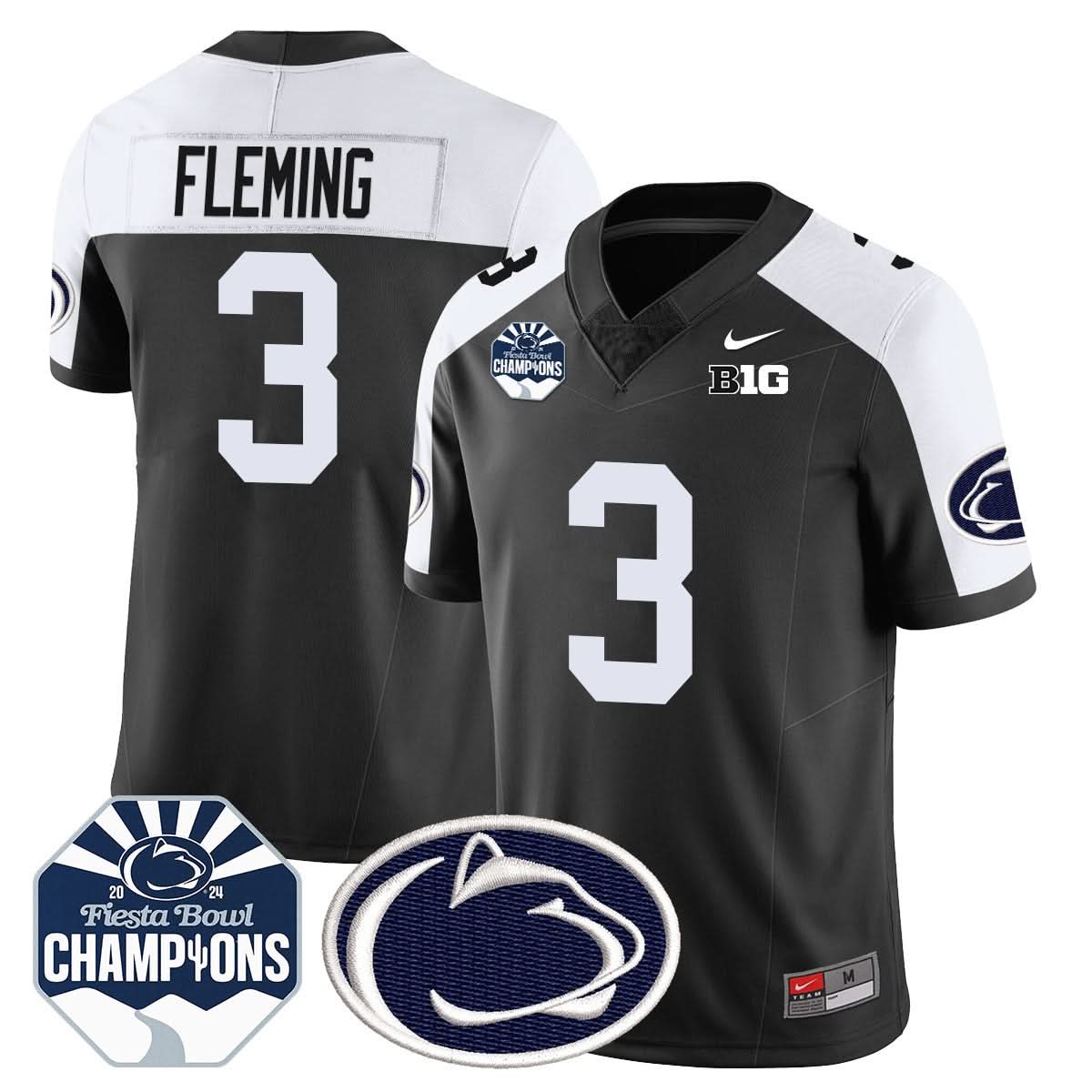 PSU 2024 Fiesta Bowl Champions Jersey