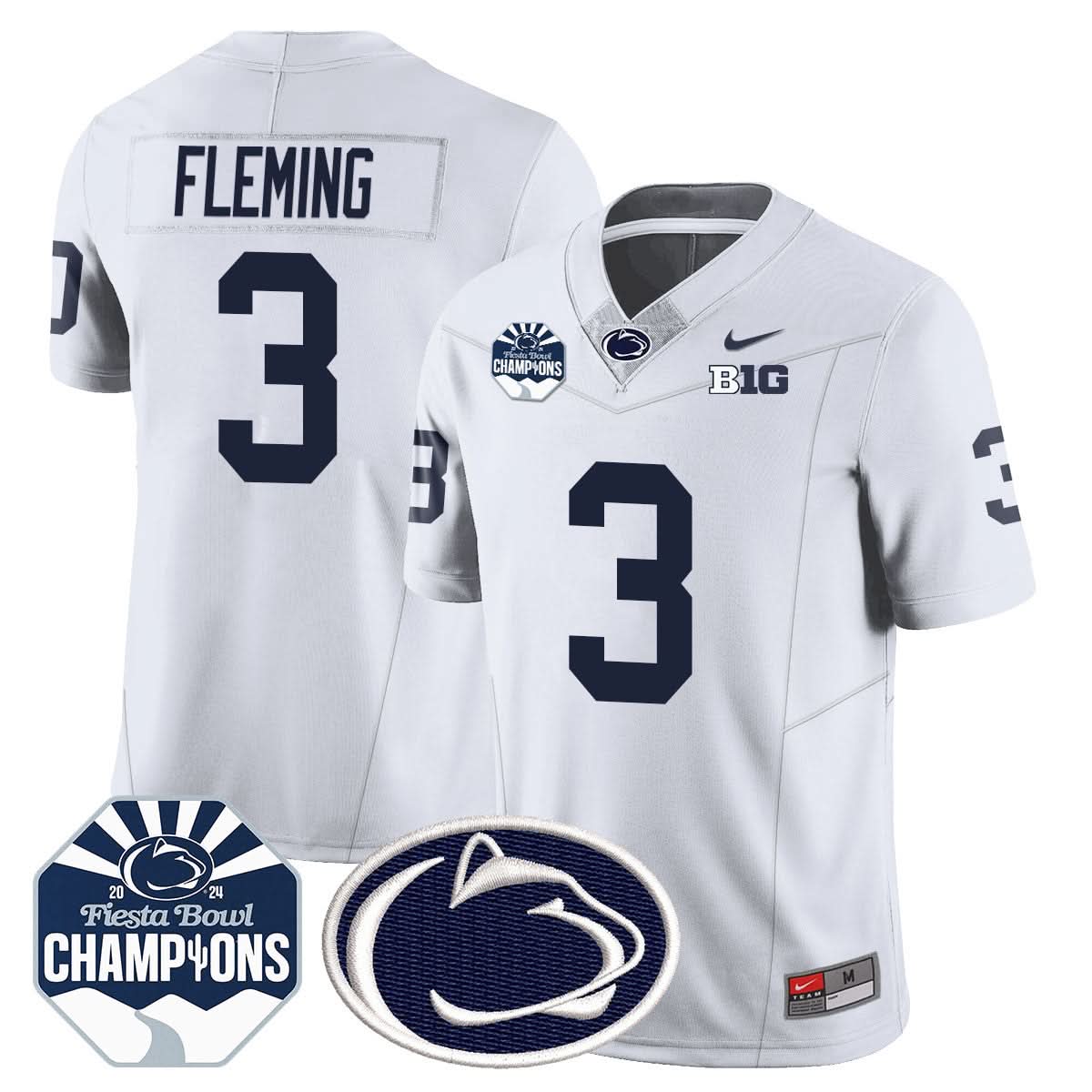 PSU 2024 Fiesta Bowl Champions Jersey