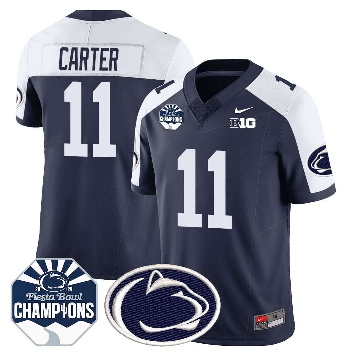 PSU 2024 Fiesta Bowl Champions Jersey