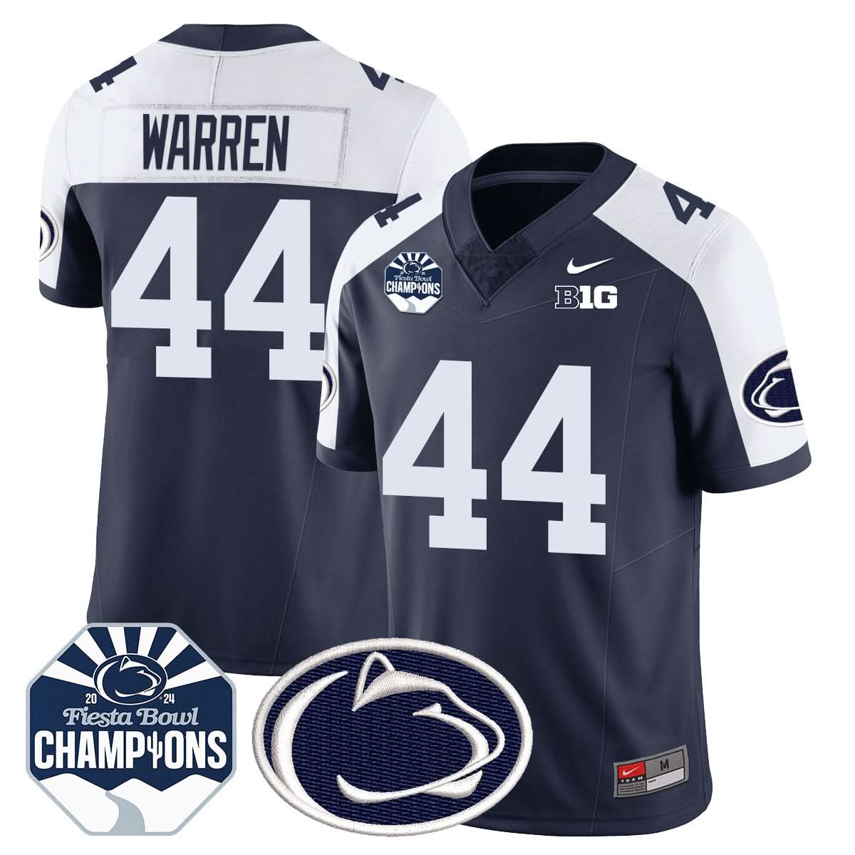 PSU 2024 Fiesta Bowl Champions Jersey