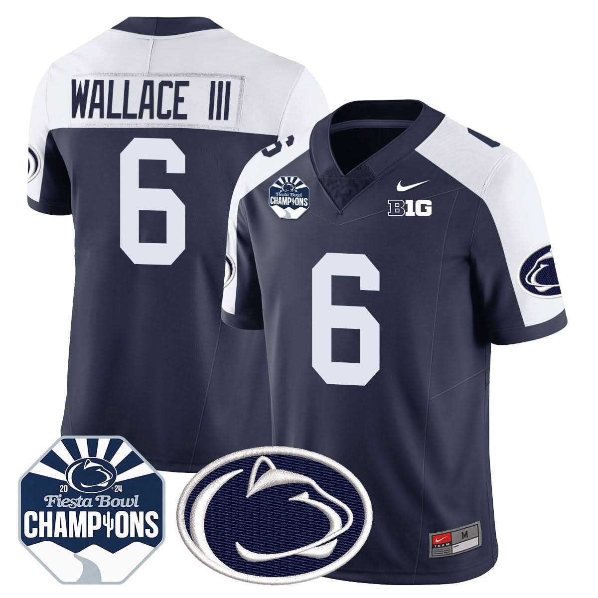 PSU 2024 Fiesta Bowl Champions Jersey