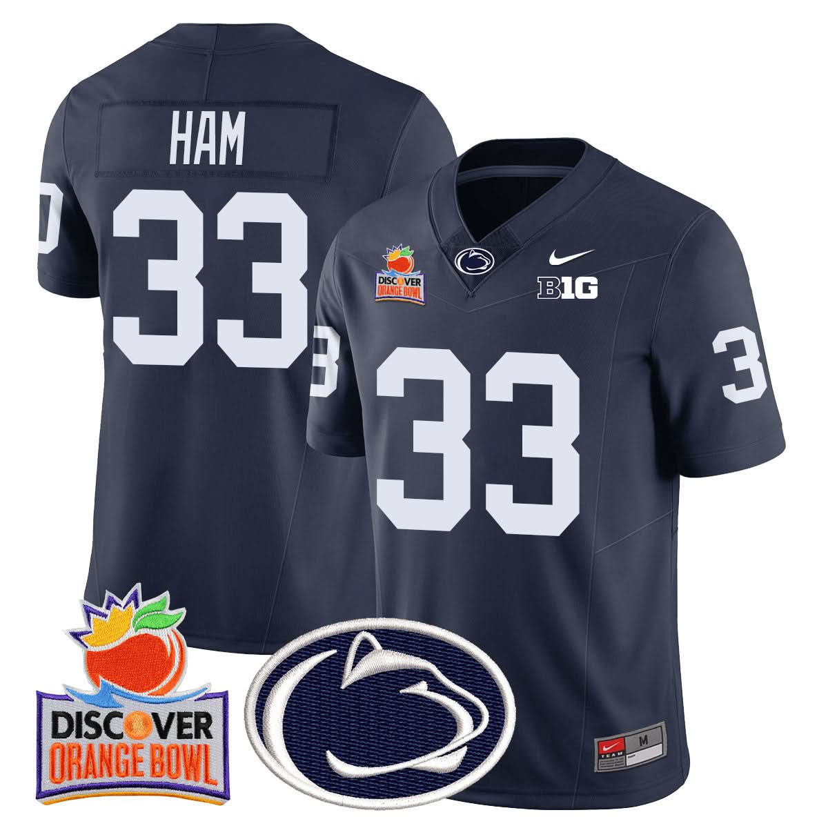 PSU 2024 Orange Bowl Jersey N1