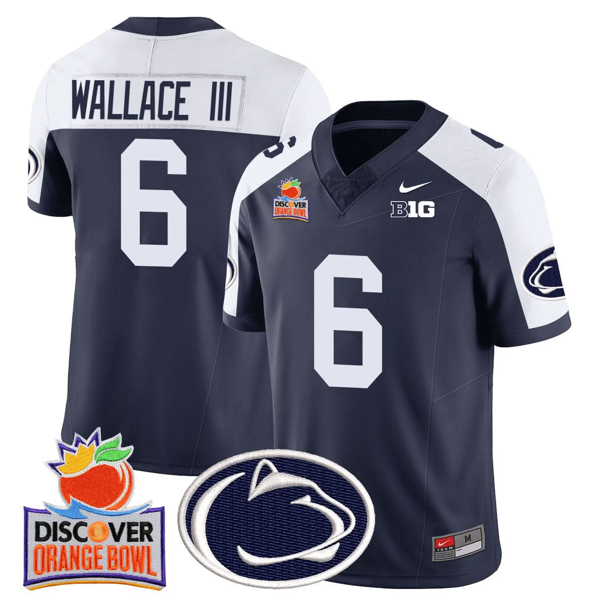 PSU 2024 Orange Bowl Jersey N1