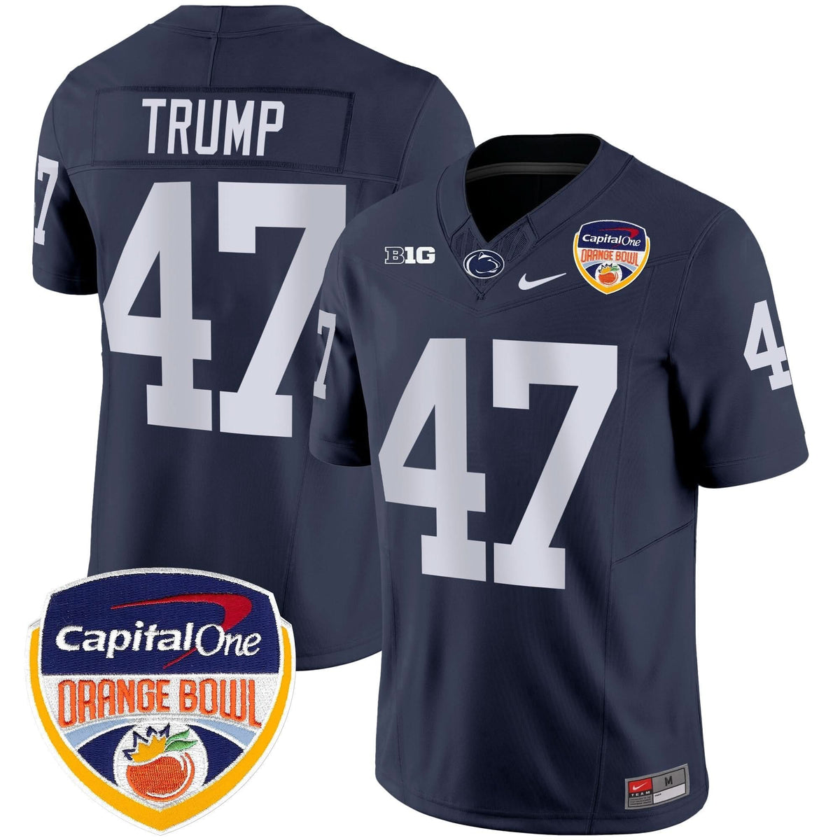 PSU Orange Bowl Patch Vapor Limited Jersey