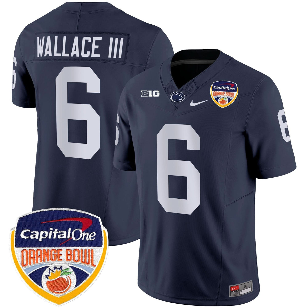 PSU Orange Bowl Patch Vapor Limited Jersey