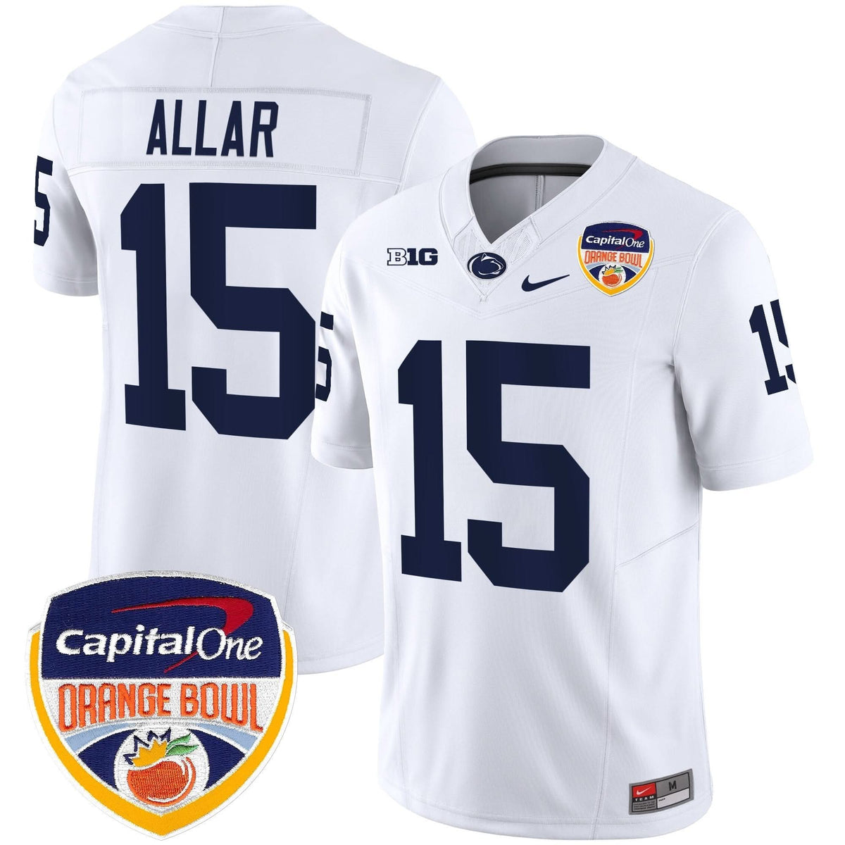 PSU Orange Bowl Patch Vapor Limited Jersey