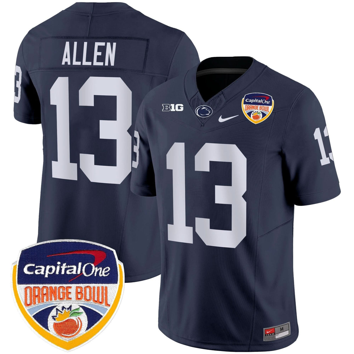 PSU Orange Bowl Patch Vapor Limited Jersey