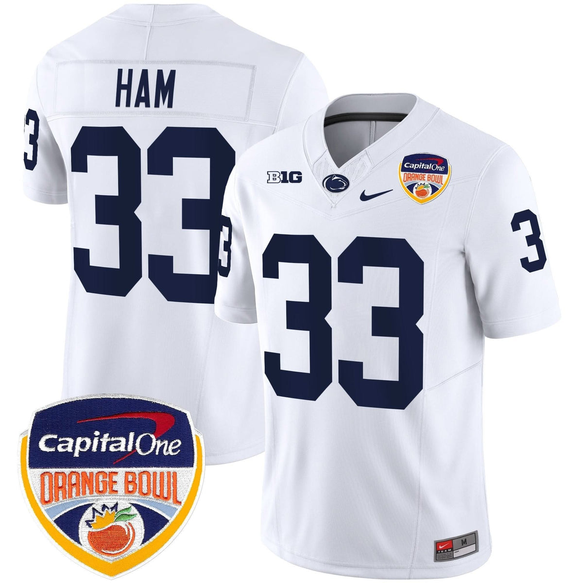 PSU Orange Bowl Patch Vapor Limited Jersey