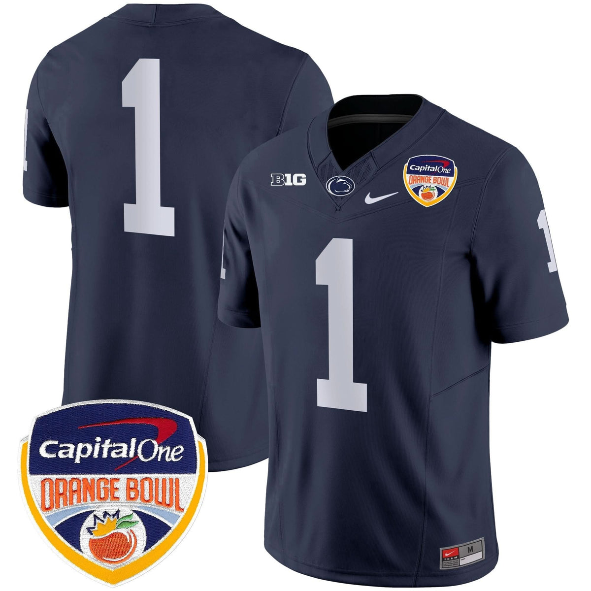 PSU Orange Bowl Patch Vapor Limited Jersey