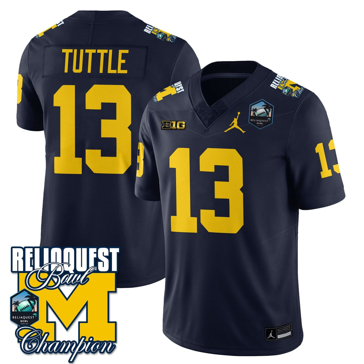 MW 2024 ReliaQuest Bowl Champions Jersey