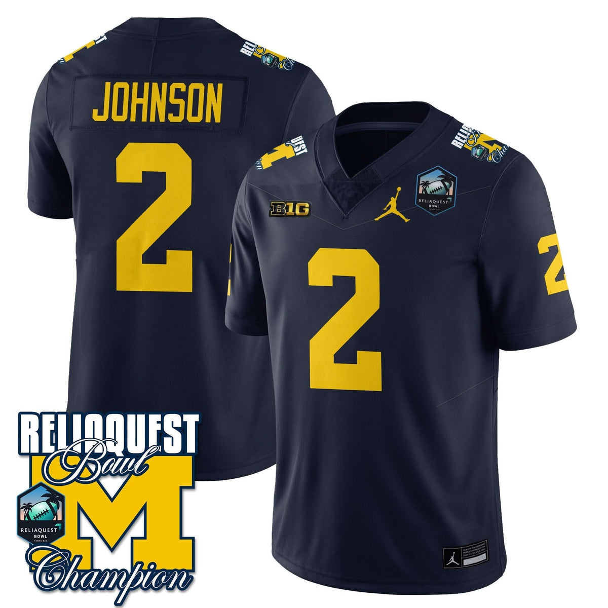 MW 2024 ReliaQuest Bowl Champions Jersey