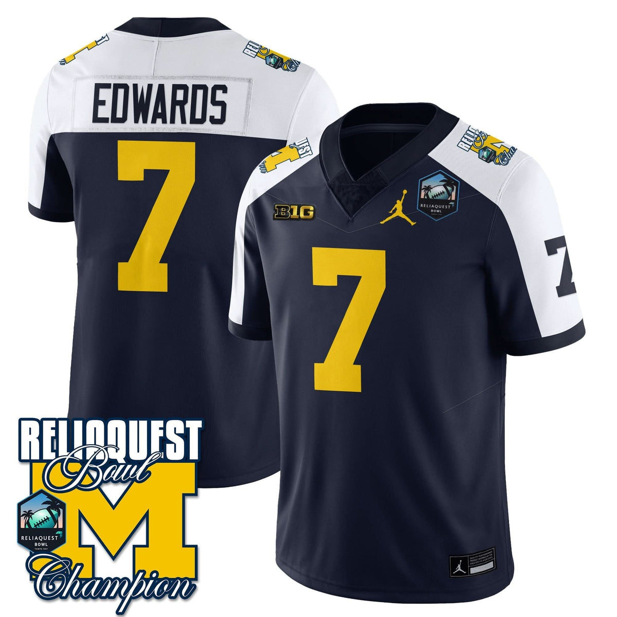 MW 2024 ReliaQuest Bowl Champions Jersey