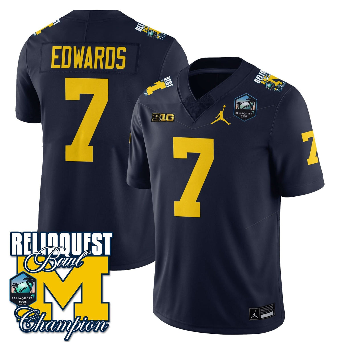 MW 2024 ReliaQuest Bowl Champions Jersey