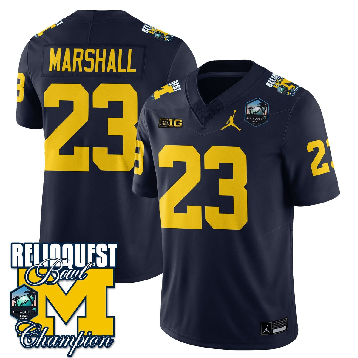 MW 2024 ReliaQuest Bowl Champions Jersey