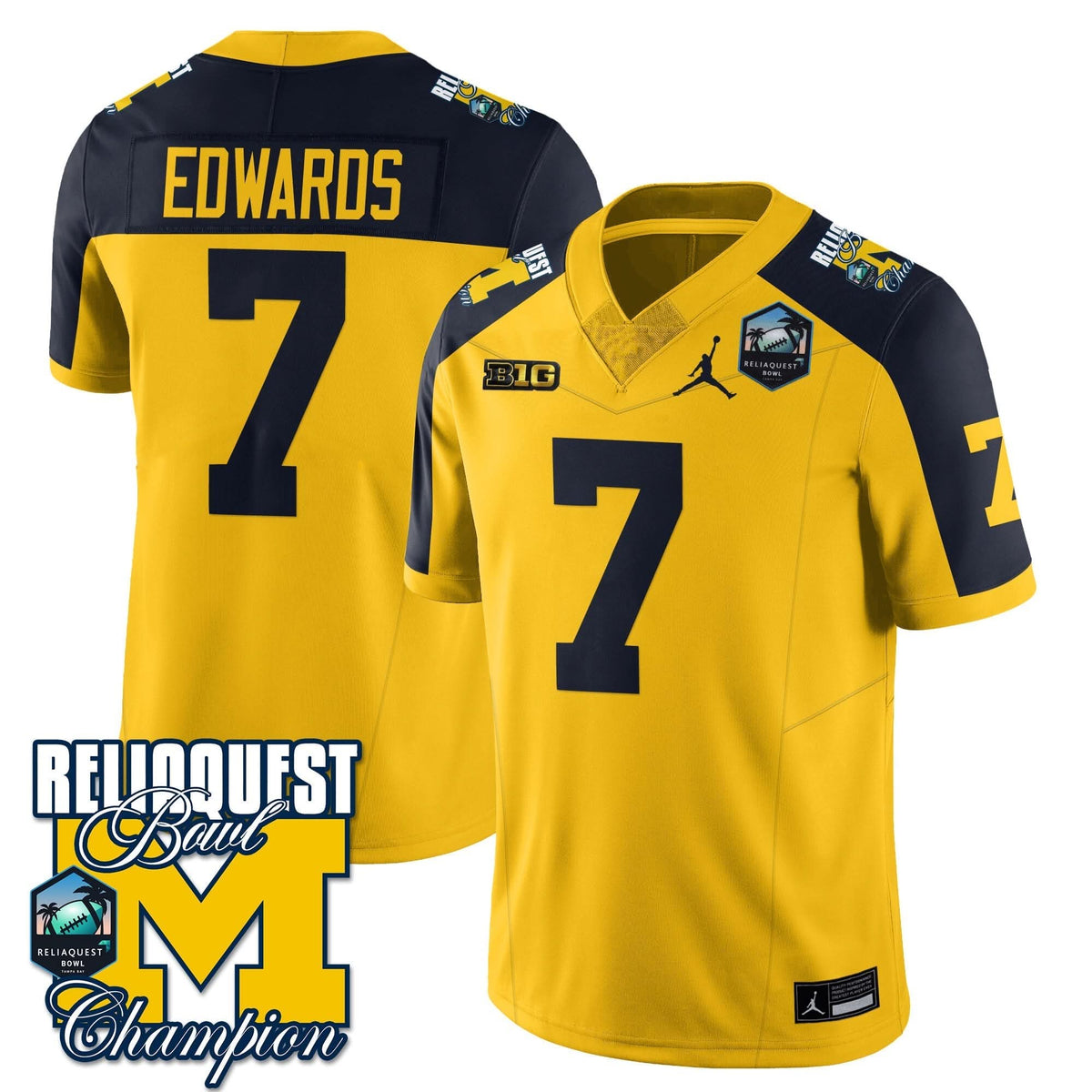 MW 2024 ReliaQuest Bowl Champions Jersey