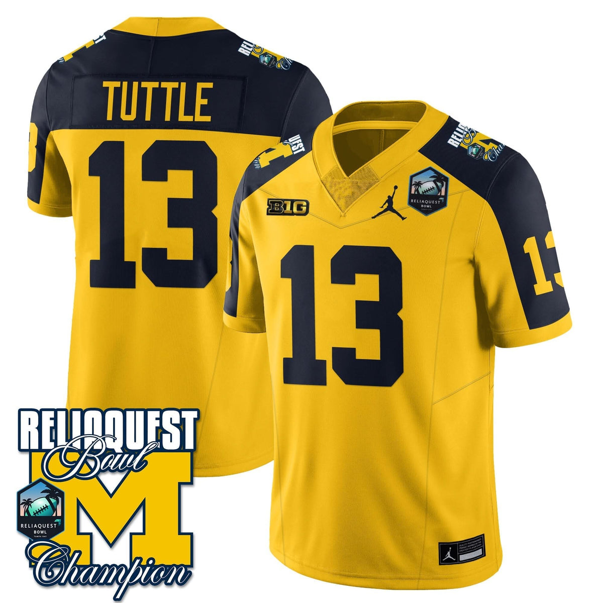MW 2024 ReliaQuest Bowl Champions Jersey