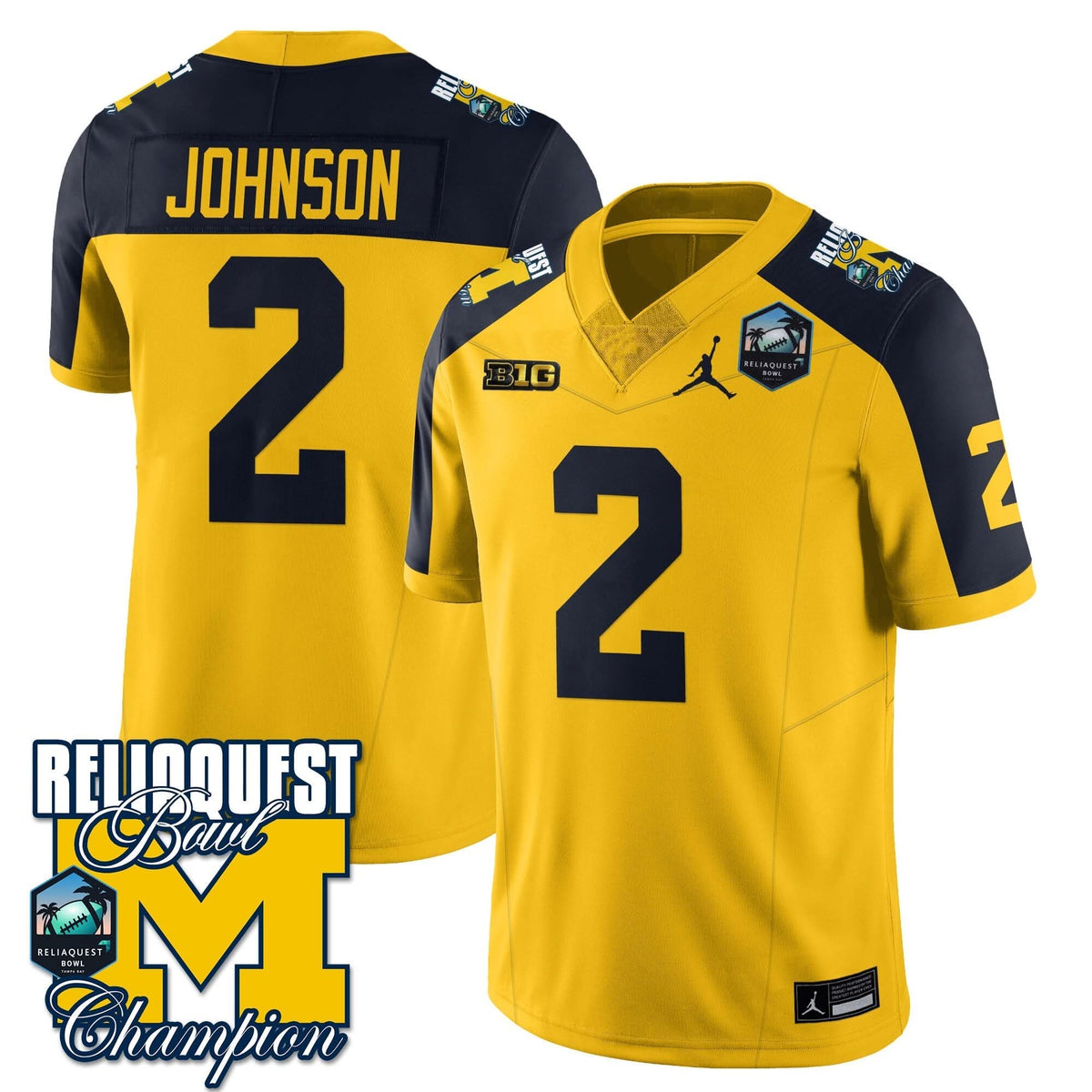 MW 2024 ReliaQuest Bowl Champions Jersey