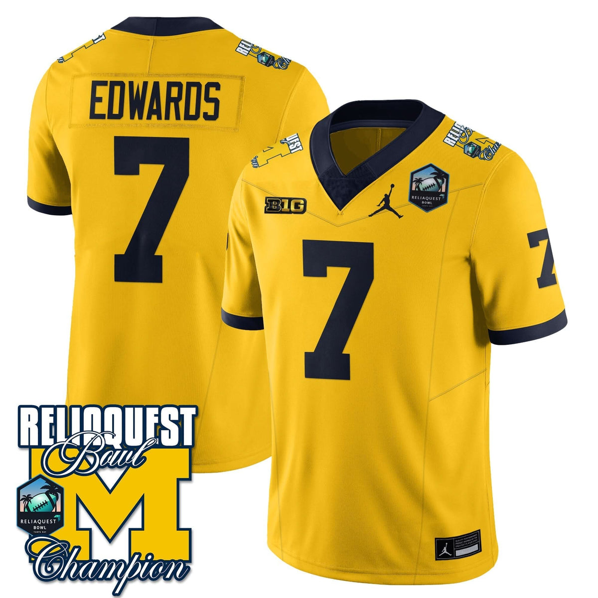 MW 2024 ReliaQuest Bowl Champions Jersey