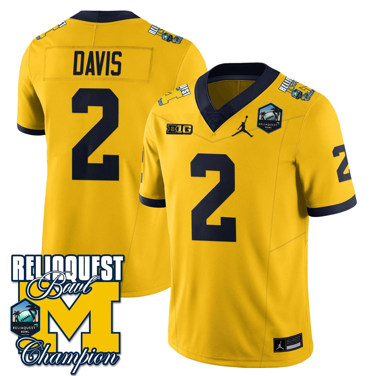 MW 2024 ReliaQuest Bowl Champions Jersey