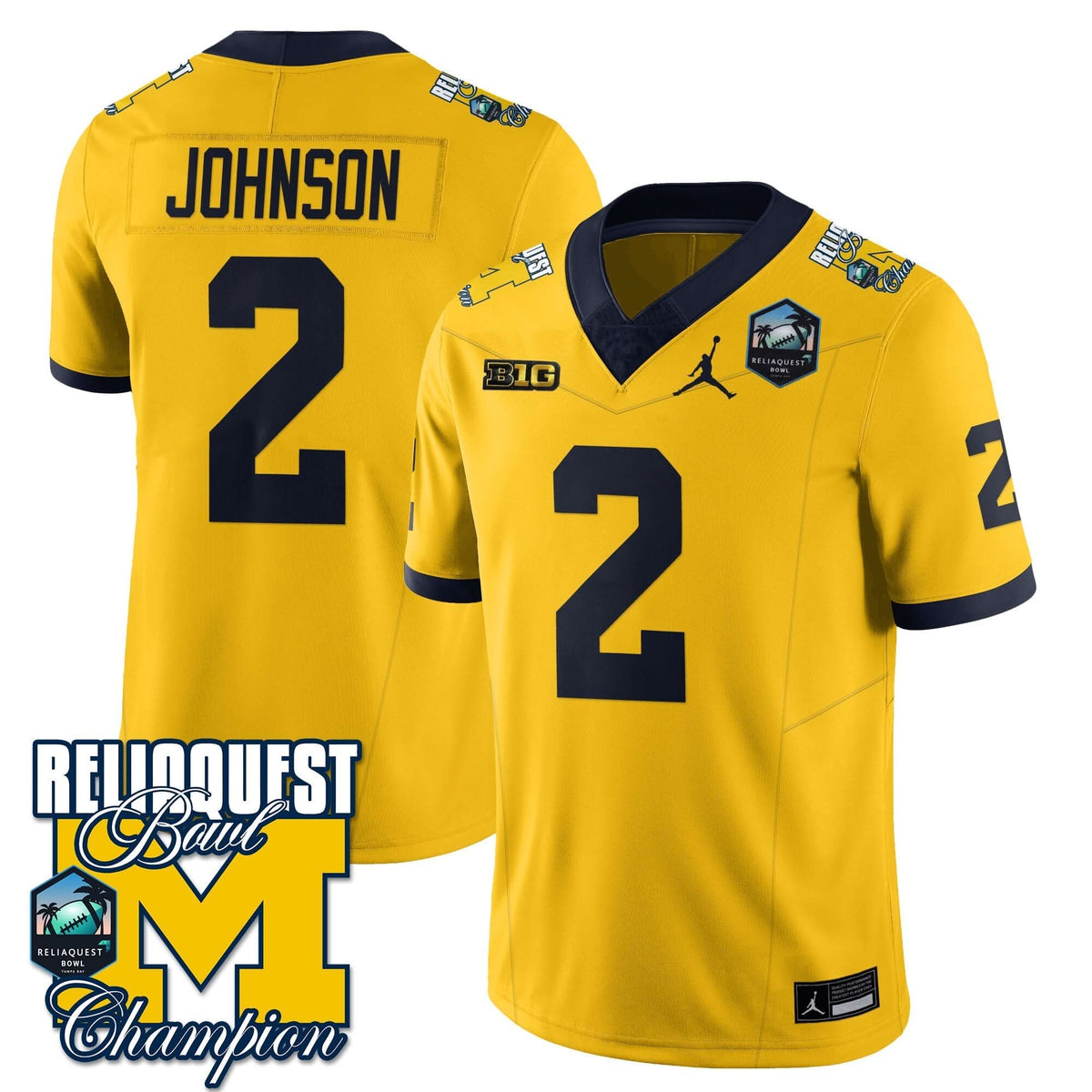 MW 2024 ReliaQuest Bowl Champions Jersey