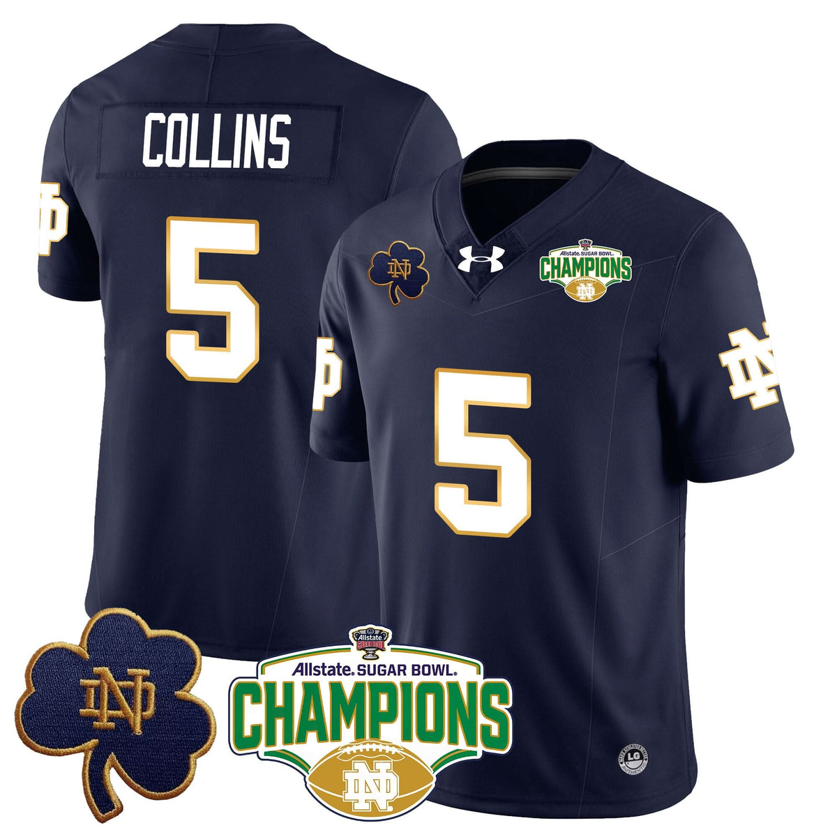 NDFI 2025 Sugar Bowl Champions Jersey
