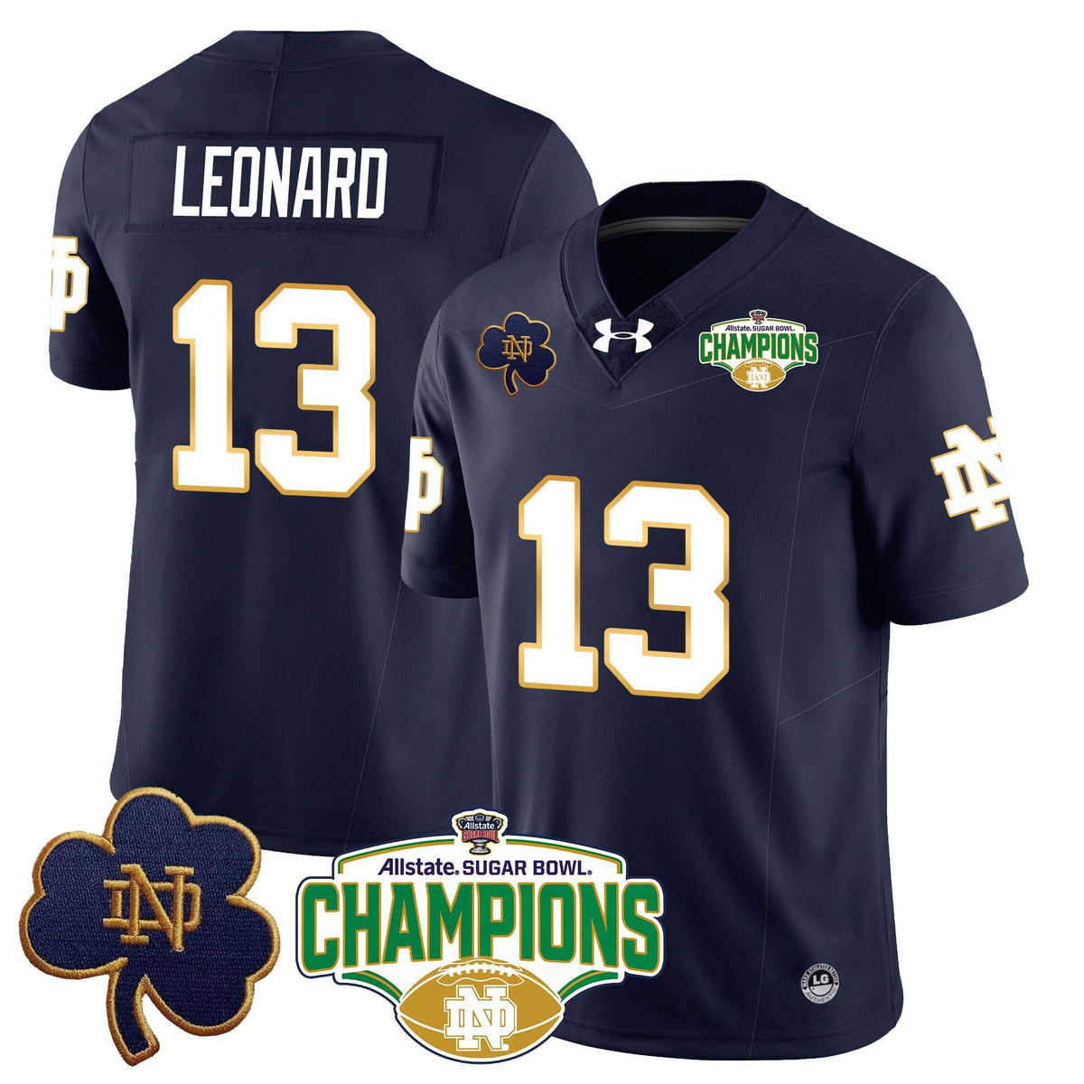 NDFI 2025 Sugar Bowl Champions Jersey