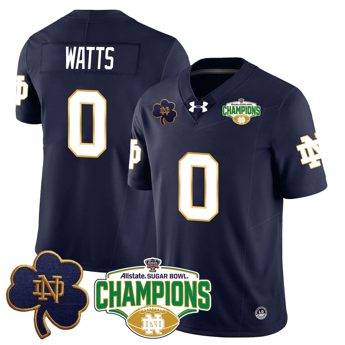 NDFI 2025 Sugar Bowl Champions Jersey