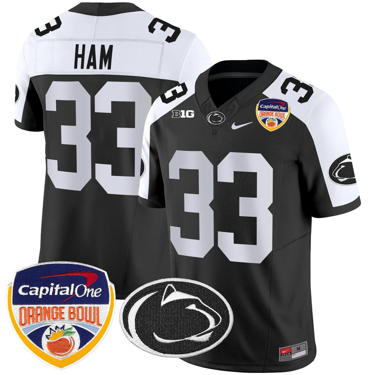 PSU Orange Bowl Patch Vapor Limited Jersey