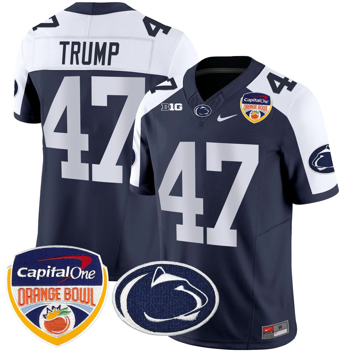 PSU Orange Bowl Patch Vapor Limited Jersey