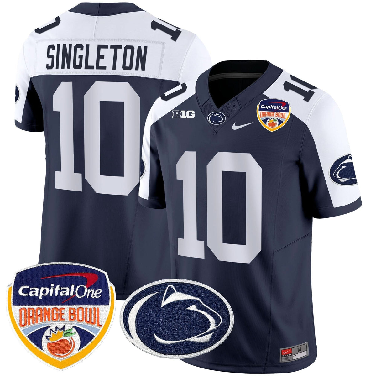 PSU Orange Bowl Patch Vapor Limited Jersey