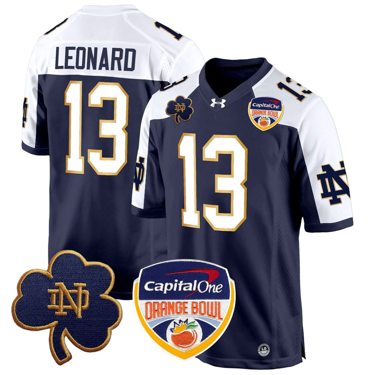 NDFI 2024 Orange Bowl Patch Game Jersey