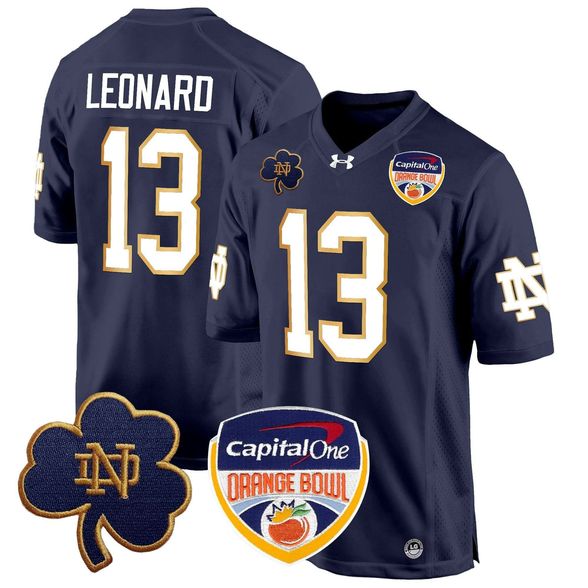 NDFI 2024 Orange Bowl Patch Game Jersey