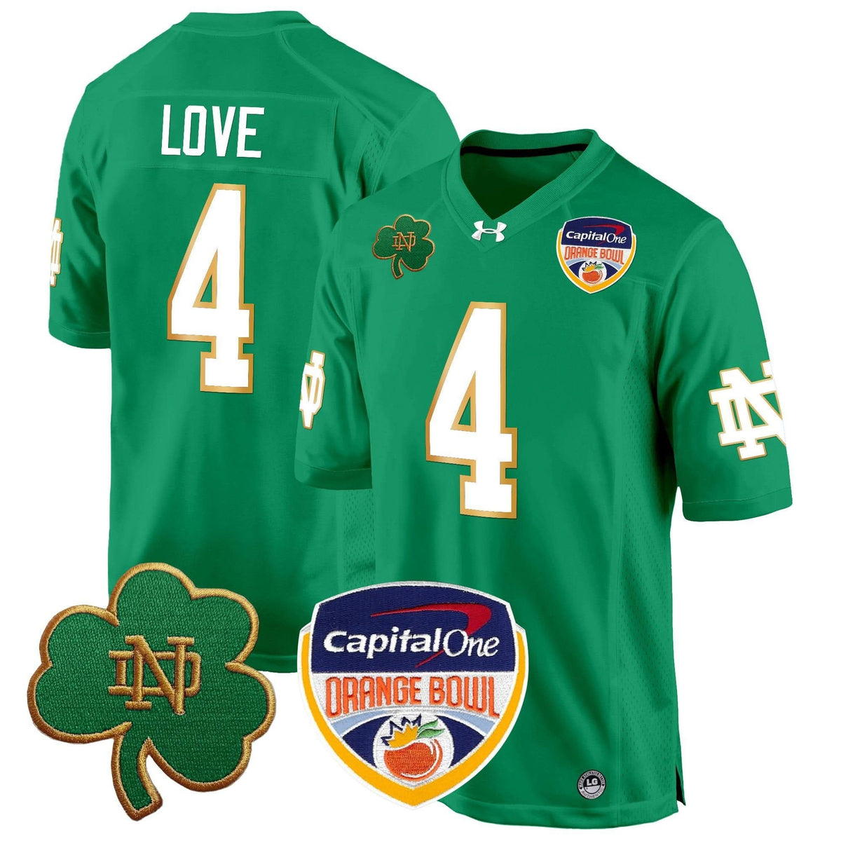 NDFI 2024 Orange Bowl Patch Game Jersey