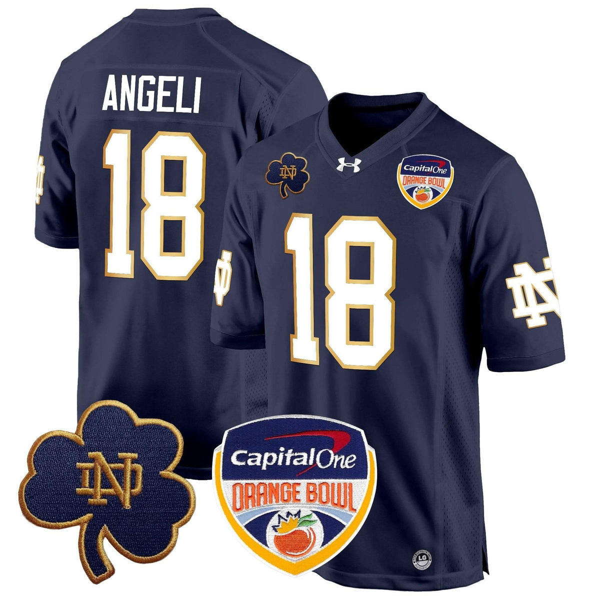 NDFI 2024 Orange Bowl Patch Game Jersey